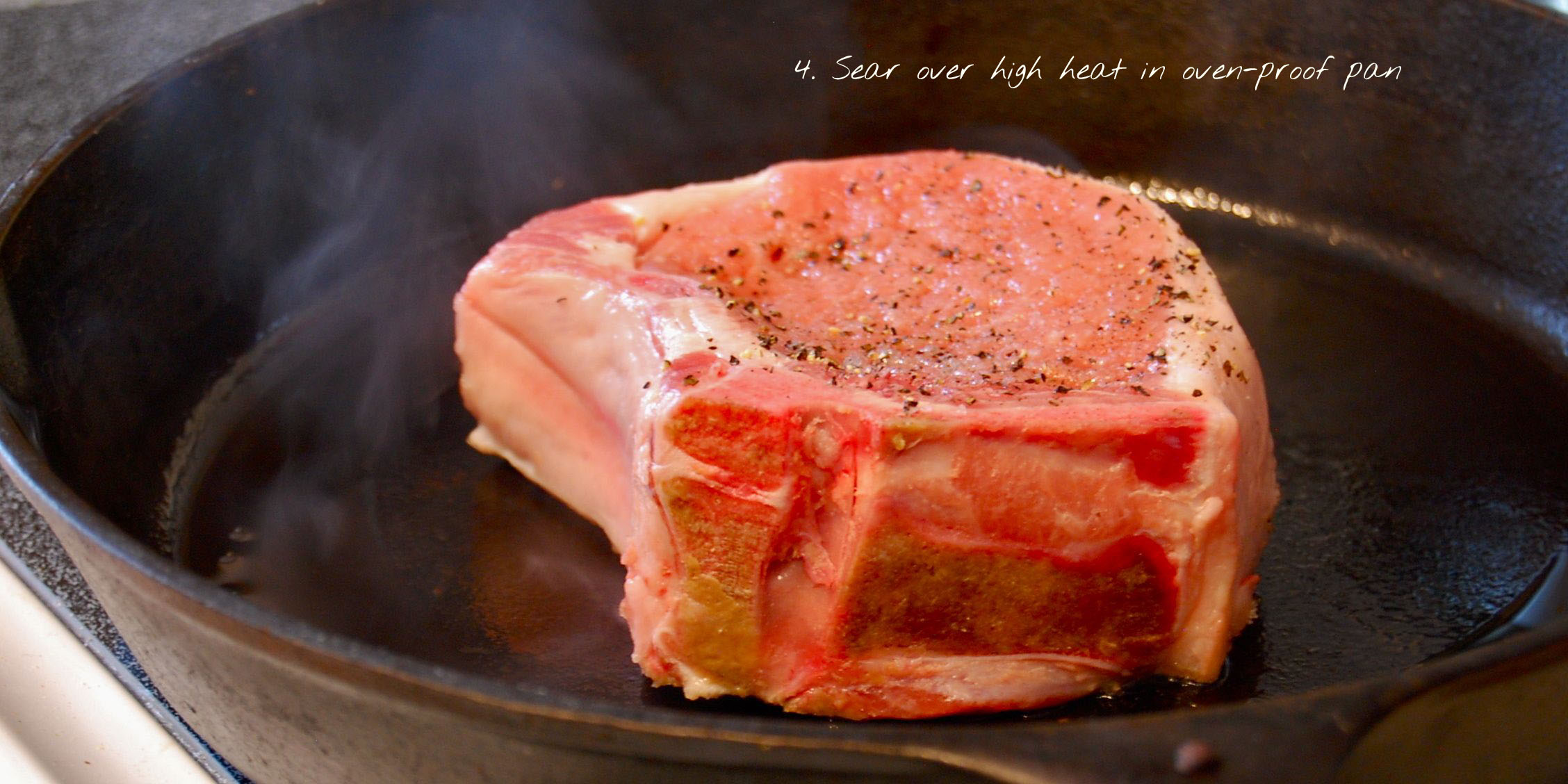searing a roast