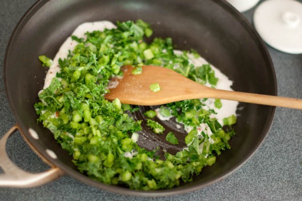 Sauteeing kale stems | Cook Smarts by Jess Dang Sauteeing kale stems | Cook Smarts by Jess Dang