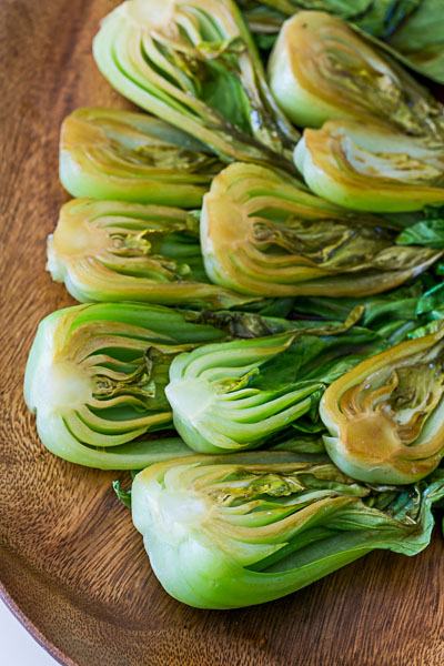Oven-Steamed Bok Choy Recipe