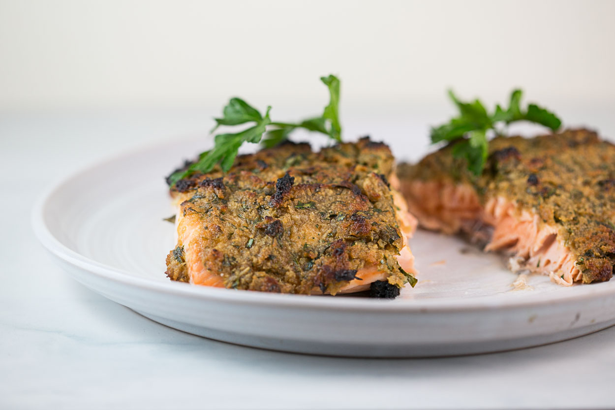 Maple Dijon Panko Crusted Salmon - Cook Smarts
