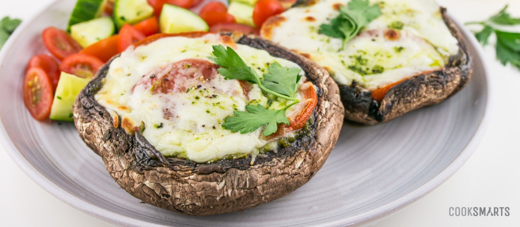 Watch Grilled Tomato and Basil Pizzas video Watch Grilled Tomato and Basil Pizzas video