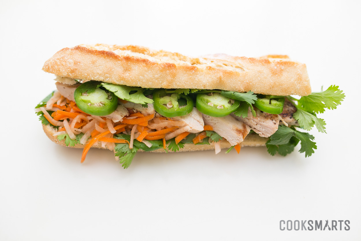 Chicken Banh Mi Cook Smarts