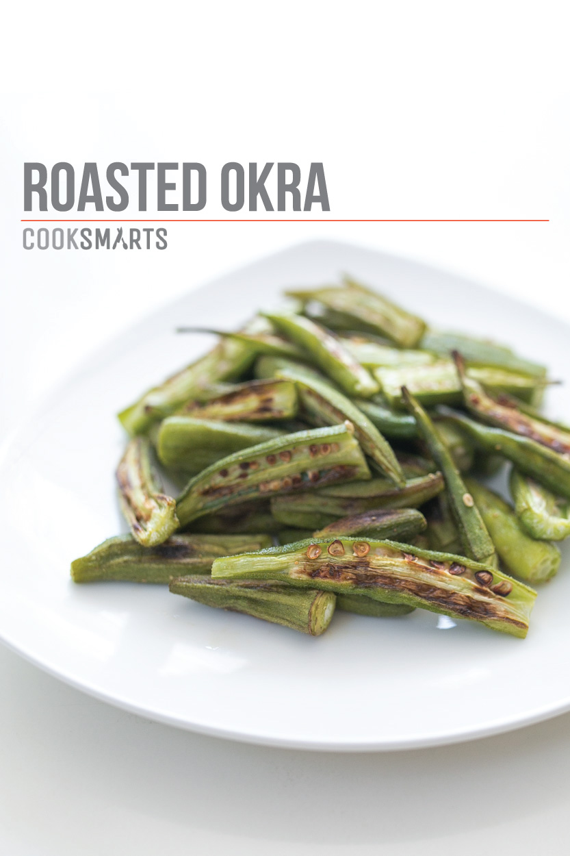 Roasted Okra Cook Smarts