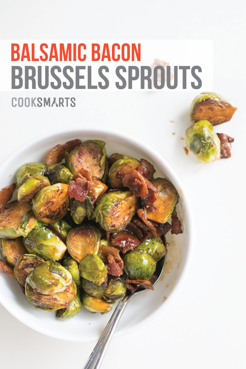 Balsamic Bacon Brussels Sprouts Cook Smarts