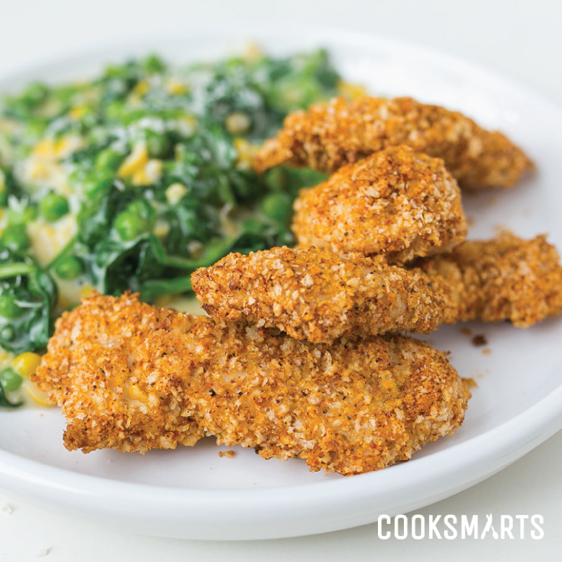 PankoCrusted OvenFried Chicken Cook Smarts Recipe