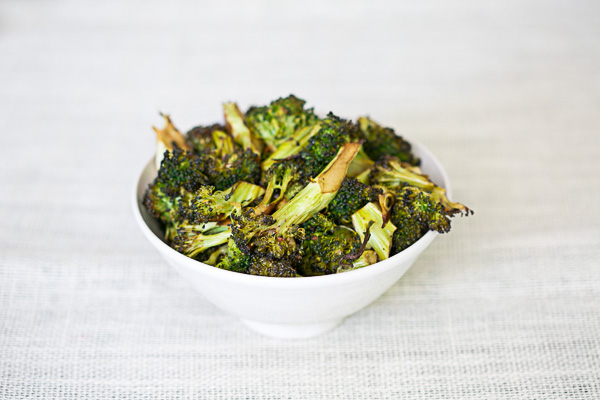 Garlic roasted broccoli with balsamic vinaigrette recipe by Cook Smarts