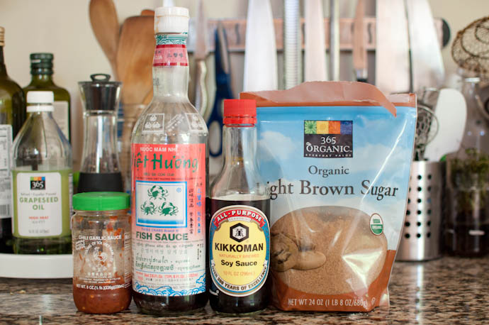 Ingredients for Pad Thai Sauce
