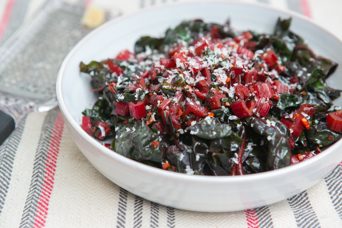 Sauteed Garlicky Chard Recipe by Cook Smarts