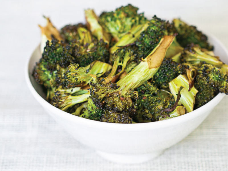 Garlic Roasted Broccoli Recipe with Balsamic Vinaigrette Cook Smarts