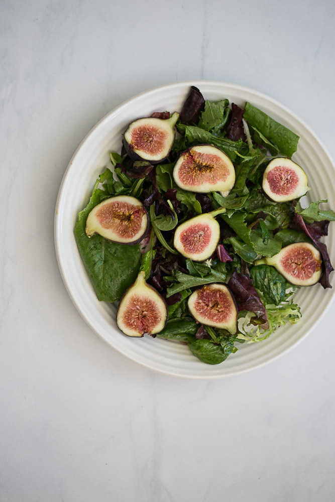 Fig Salad with Adobo Vinaigrette Side Dishes by Cook Smarts