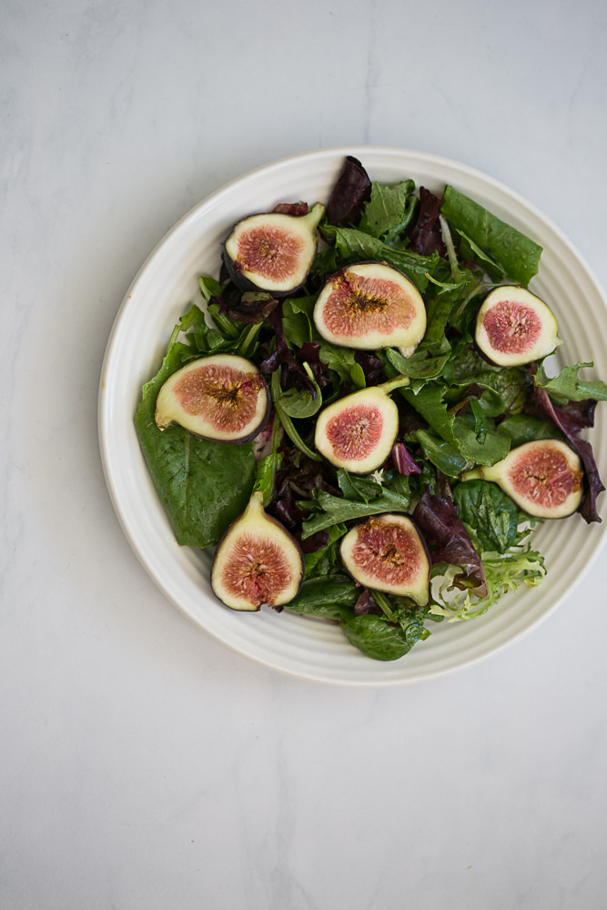 Fig Salad with Adobo Vinaigrette