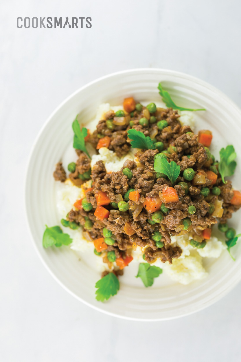 Weeknight Meals via @cooksmarts: Deconstructed Shepherd's Pie #recipe