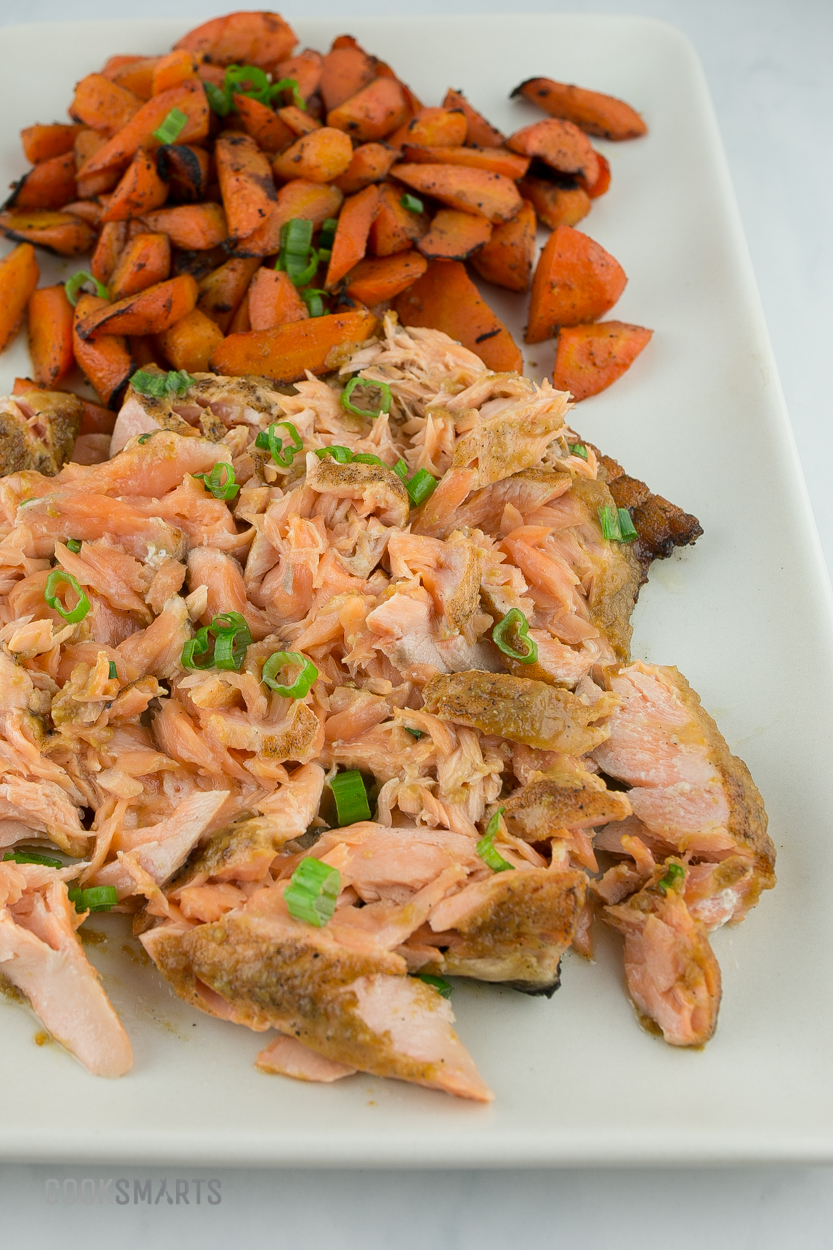 Weeknight Meals via @cooksmarts: Salmon with Coconut Aminos Butter #recipe