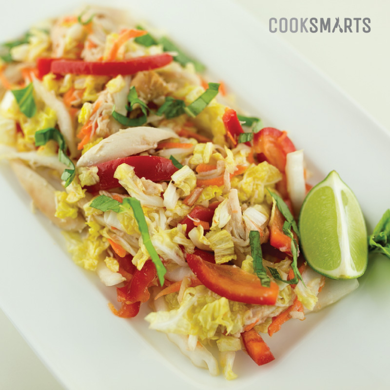 Easy Asian Rotisserie Chicken Salad Recipe Cook Smarts