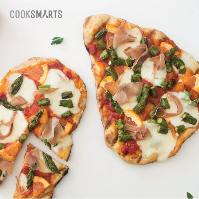 Asparagus and Prosciutto Pizza Cook Smarts