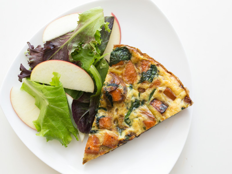 Sweet Potato and Spinach Frittata Cook Smarts Recipe