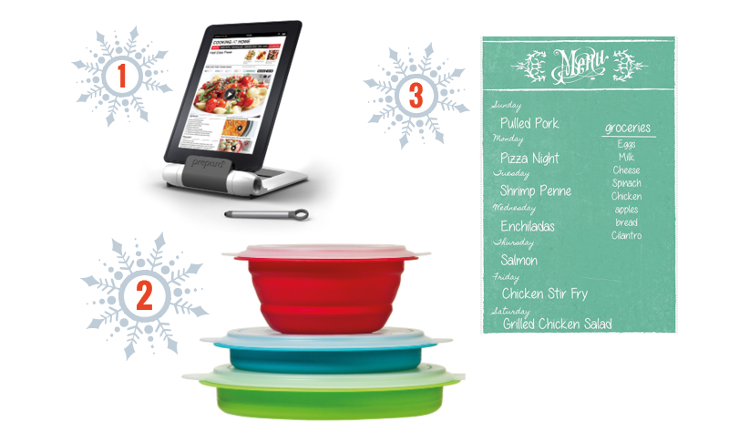 Kitchen gifts to help you stay organized via @cooksmarts #holidaygiftguide