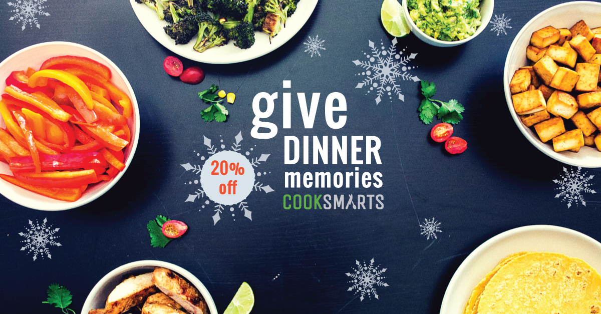 Get 20% off Cook Smarts' Meal Plans