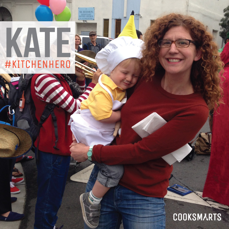 Kate: Hero in the Kitchen via @CookSmarts