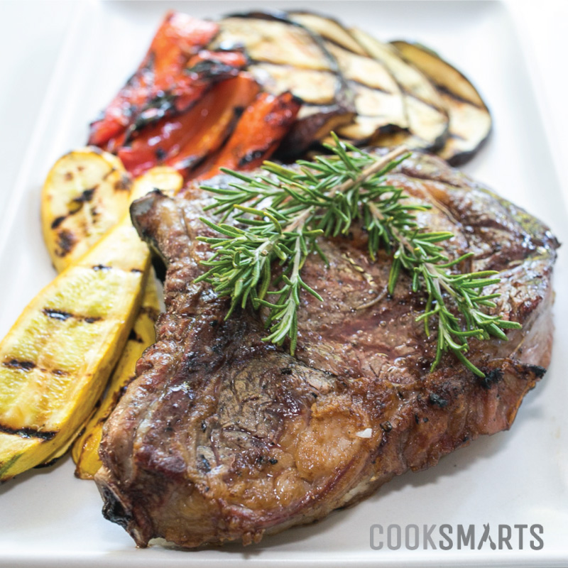Grilled Rosemary Steak and Vegetables Cook Smarts Recipe