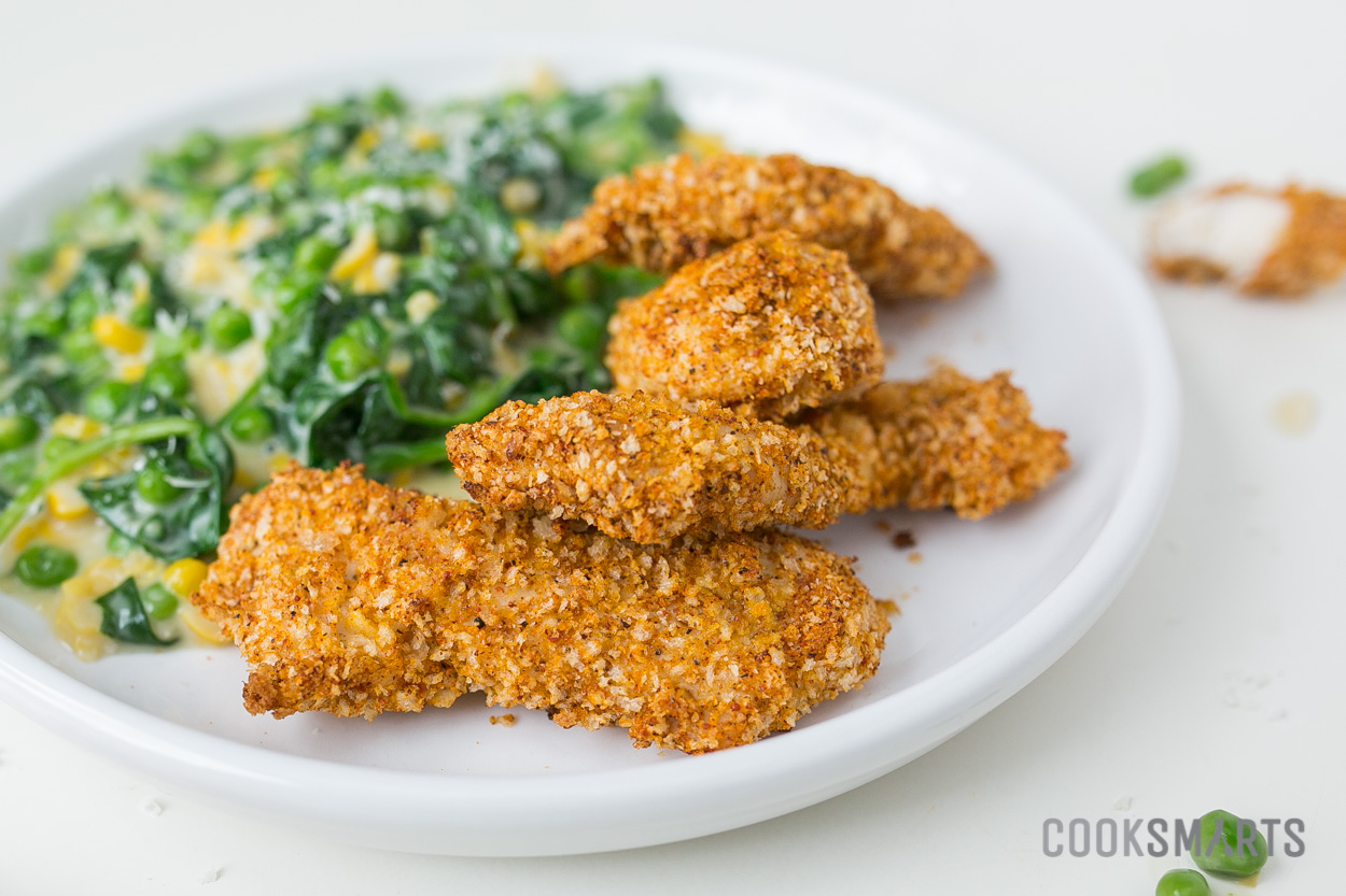 PankoCrusted OvenFried Chicken Recipe