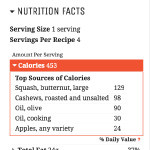 How should I use Cook Smarts’ nutrition info to inform my eating habits or decisions?