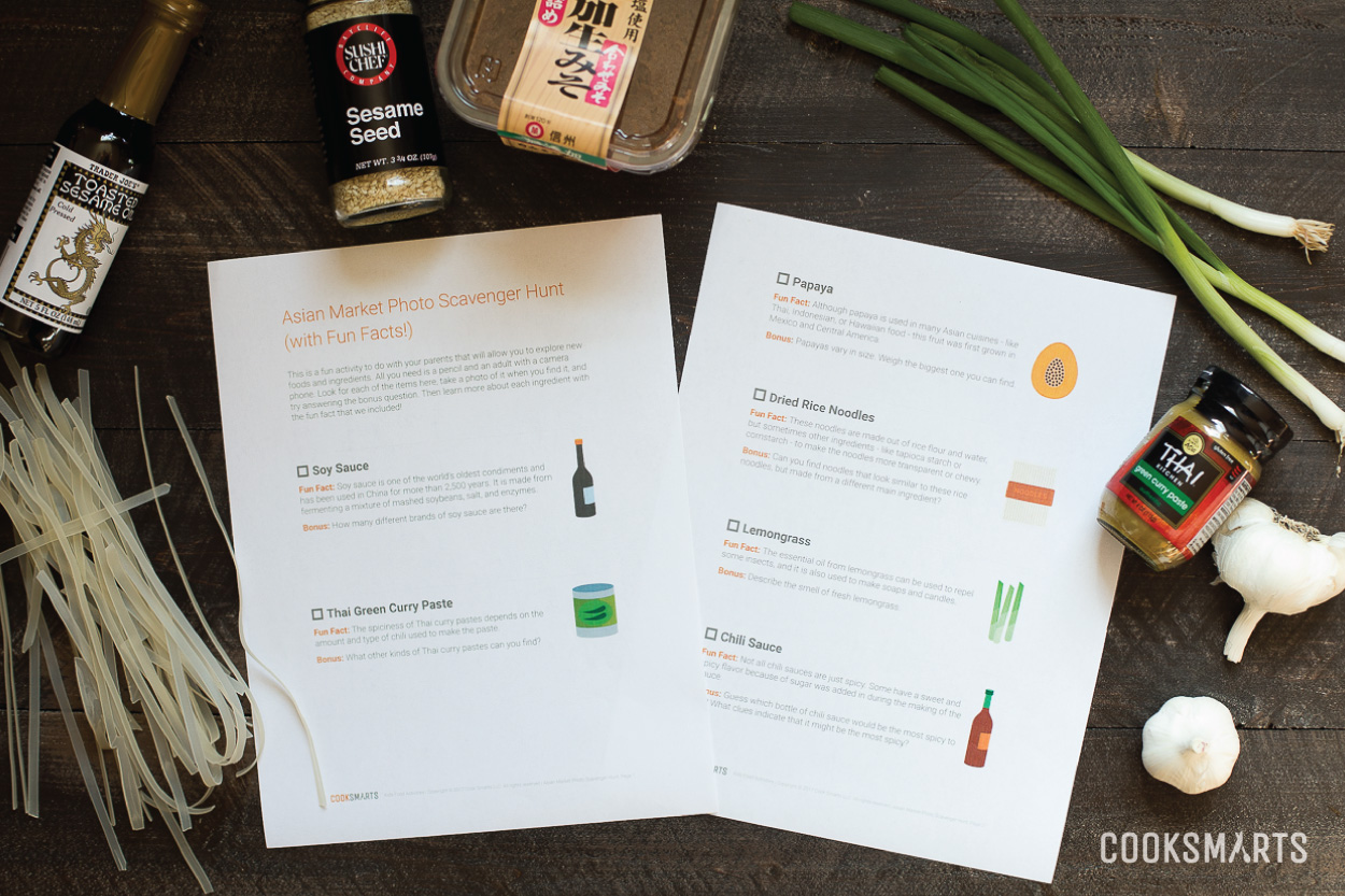 5 Foodie Scavenger Hunts for Kids Biology Diagrams