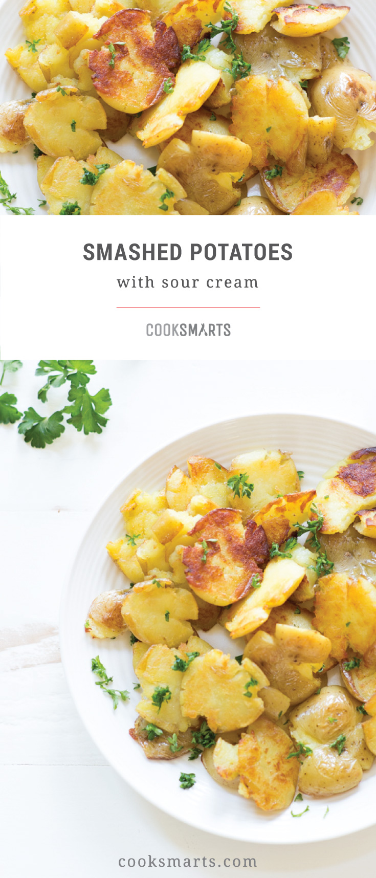 Cook Smarts Recipe: Smashed Potatoes