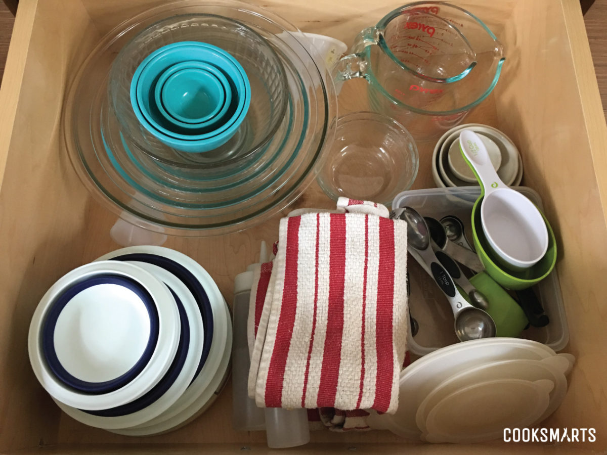 How to Organize Your Cabinets into Kitchen Zones 