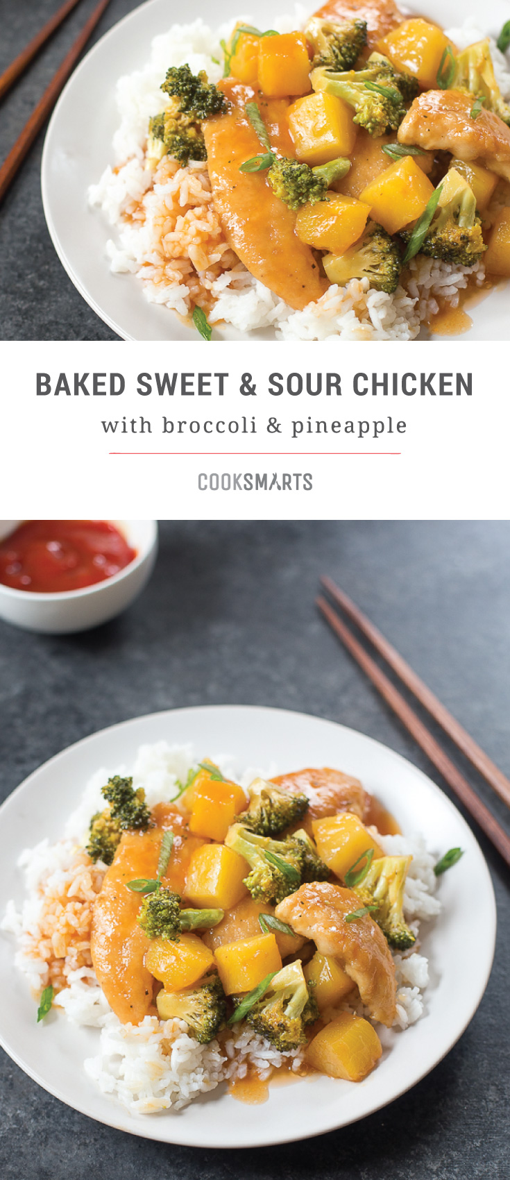 Weeknight Recipe: Baked Sweet and Sour Chicken via @cooksmarts