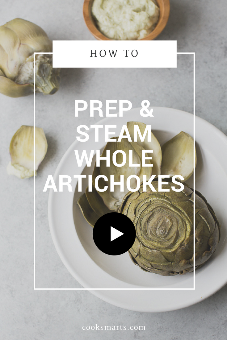 How to Prep & Steam Artichokes | Cooking Video by @cooksmarts