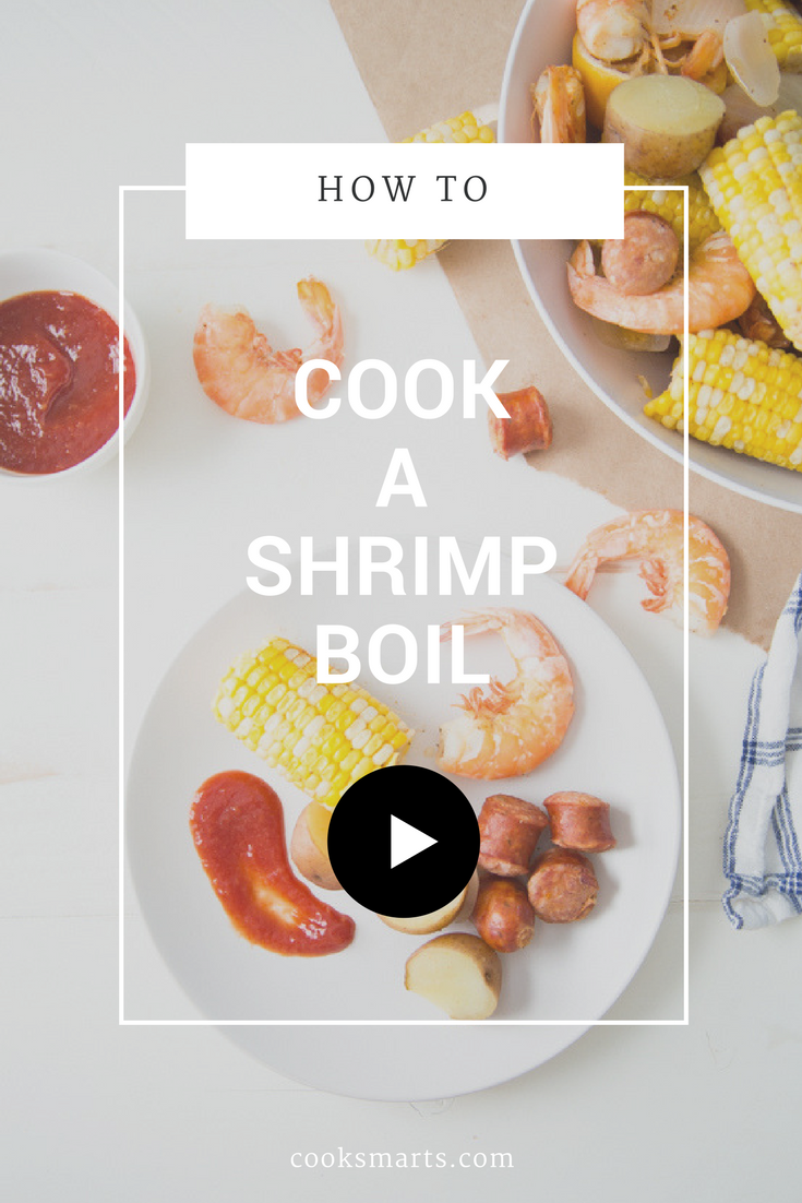How to Cook a Shrimp Boil | Cooking Video via @cooksmarts