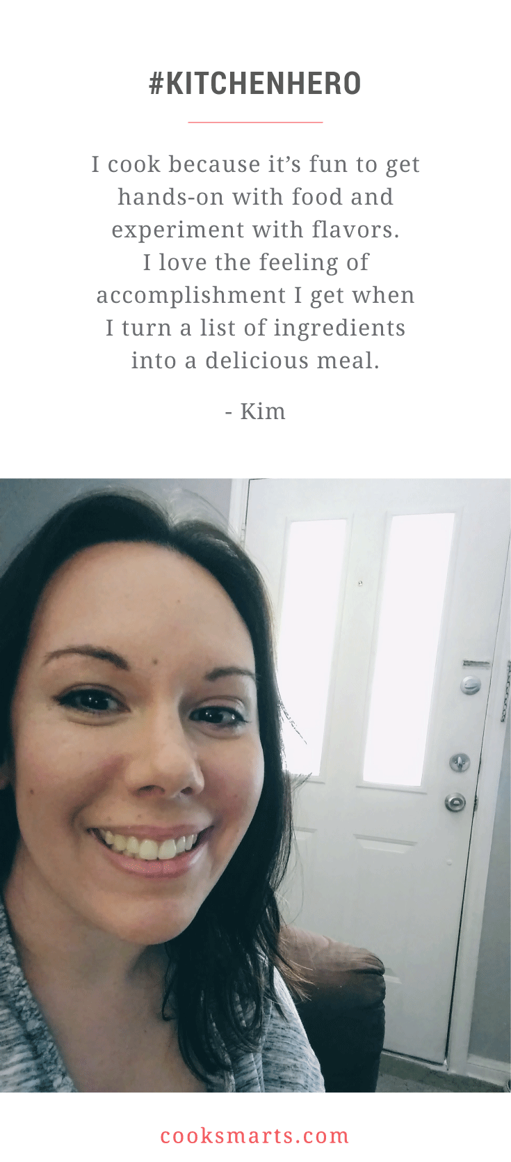 Hero in the Kitchen: Kim | @cooksmarts #kitchenhero