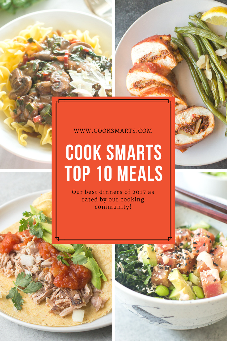 Cook Smarts Top 10 Meals of 2017