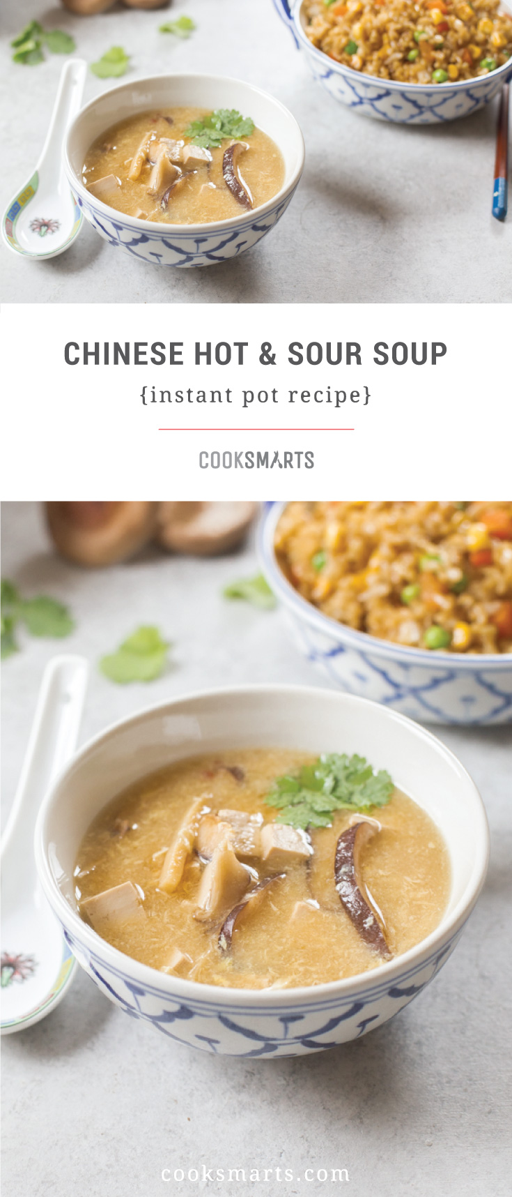 Easy Hot and Sour Soup Instant Pot Recipe via @cooksmarts