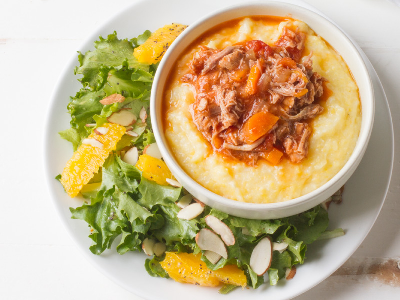 Instant Pot Braised Beef Recipe with Creamy Polenta Cook Smarts