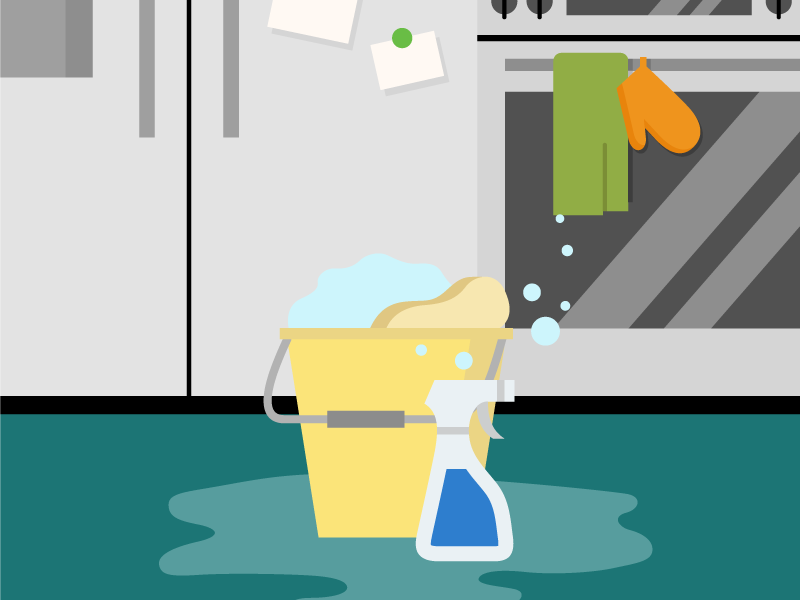 Why Should You Clean Up Spills Immediately In The Kitchen