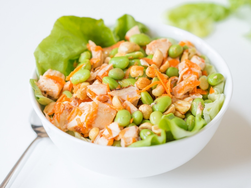 Asian Chicken Salad: A Healthy 20-Minute Lunch | Cook Smarts