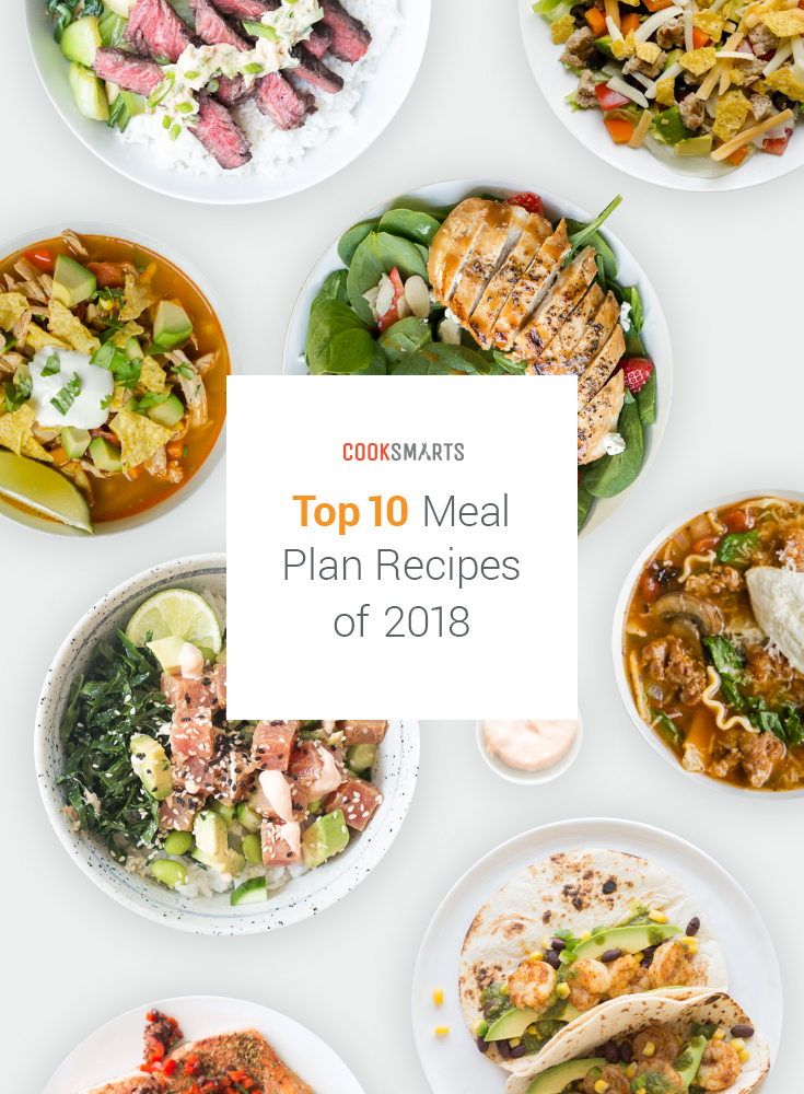 Cook Smarts Top 10 Meal Plan Recipes of 2018