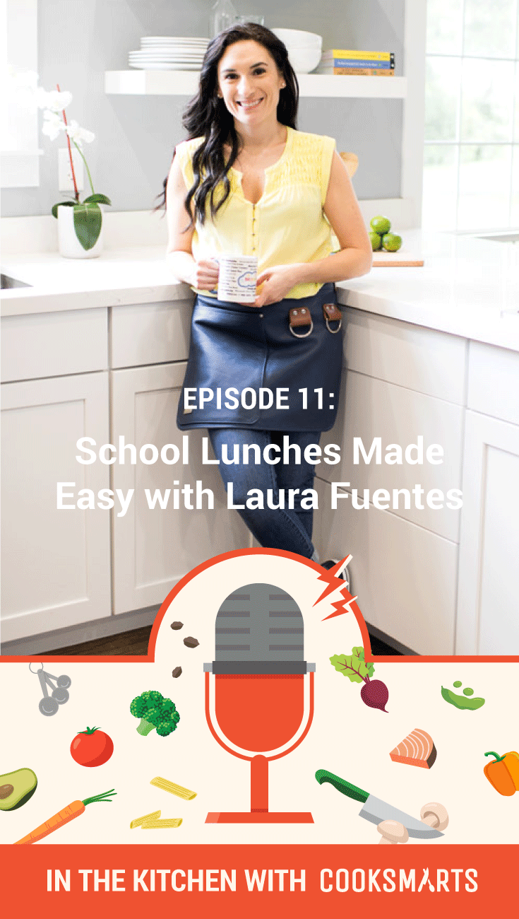 School Lunches Made Easy with Laura Fuentes | In the Kitchen with Cook Smarts Podcast