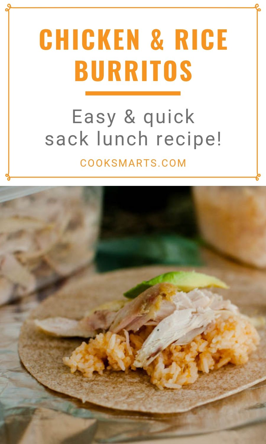 Chicken & Rice Burrito + More School Lunch Ideas | Cook Smarts