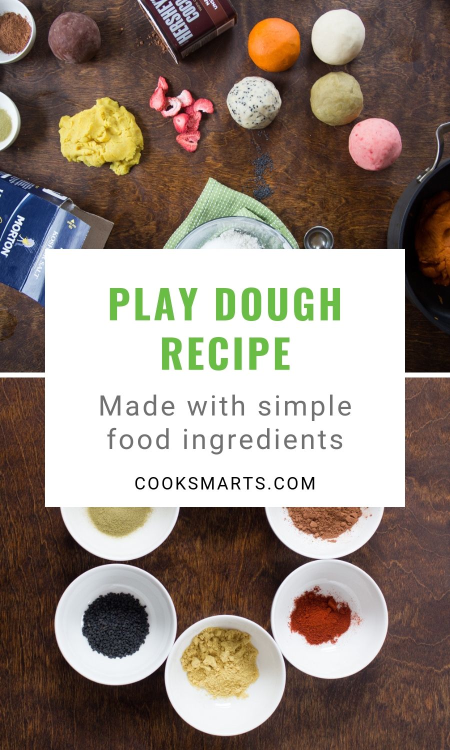 How to Make Homemade Play Dough with Food Ingredients | Cook Smarts