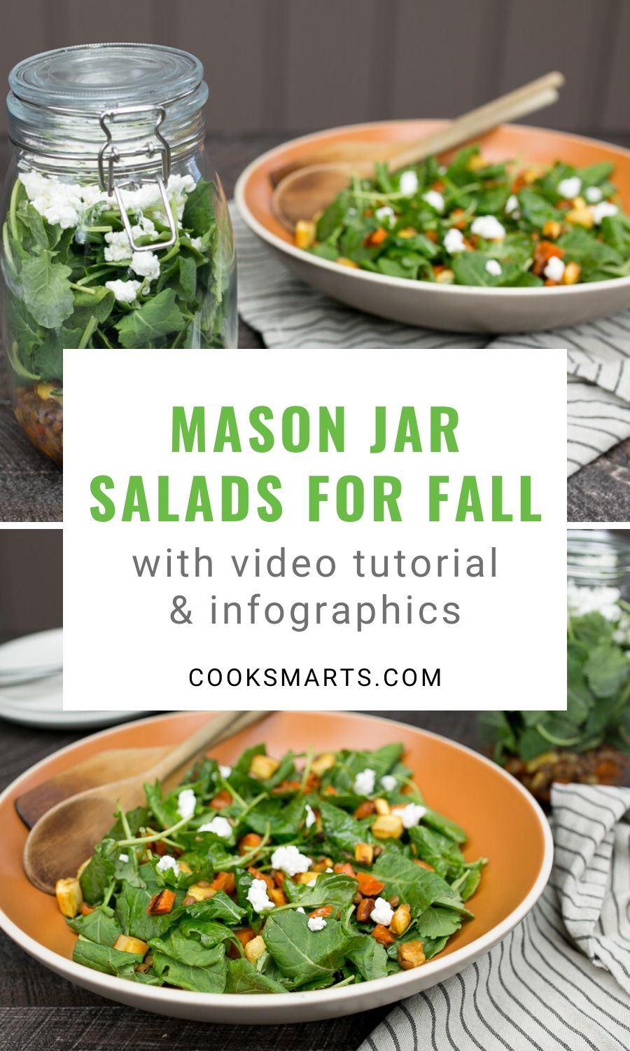 How to Make a Fall Mason Jar Salad | Cook Smarts