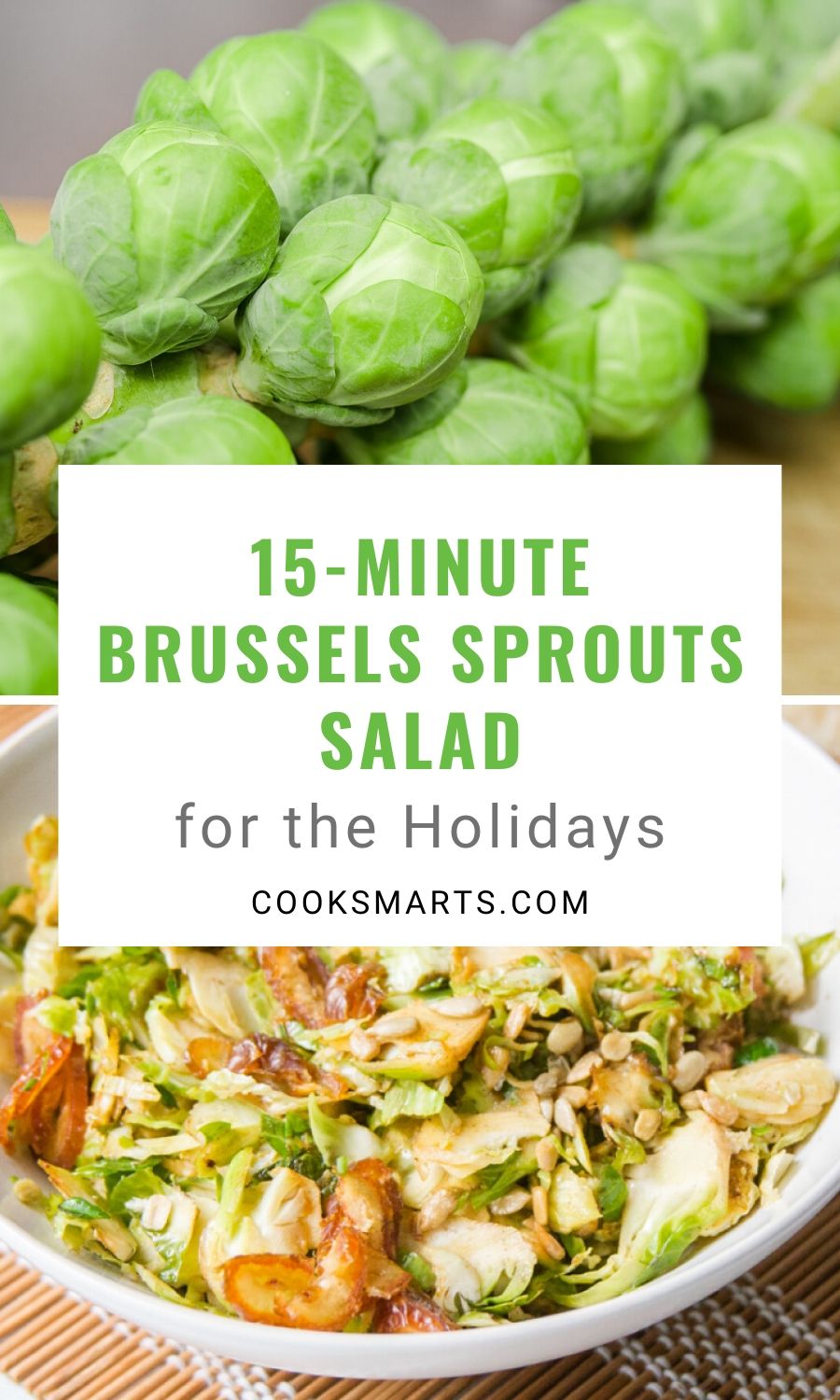 15-Minute Brussels Sprouts Salad for the Holidays | Cook Smarts Meal Plan Service