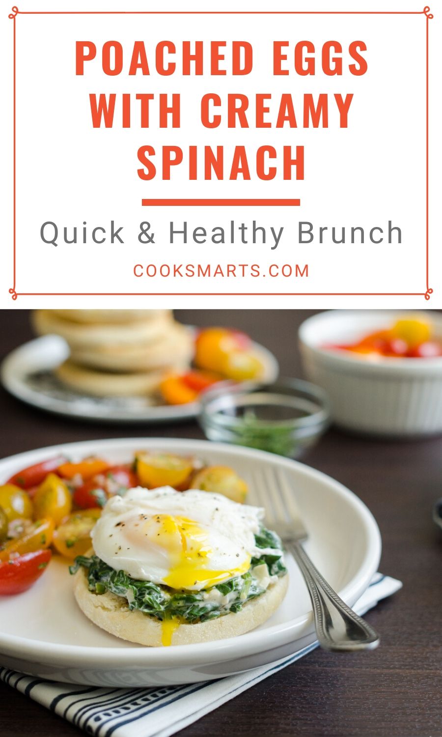 Quick & Healthy Eggs Florentine Recipe Cook Smarts
