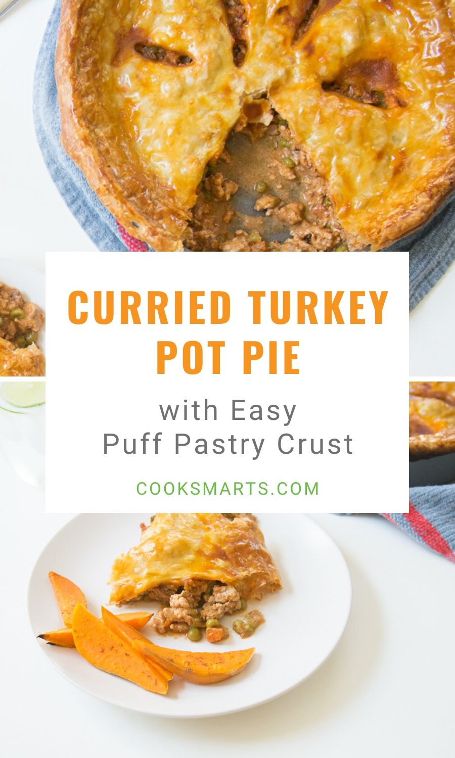Curried Turkey Pot Pie Recipe | Cook Smarts