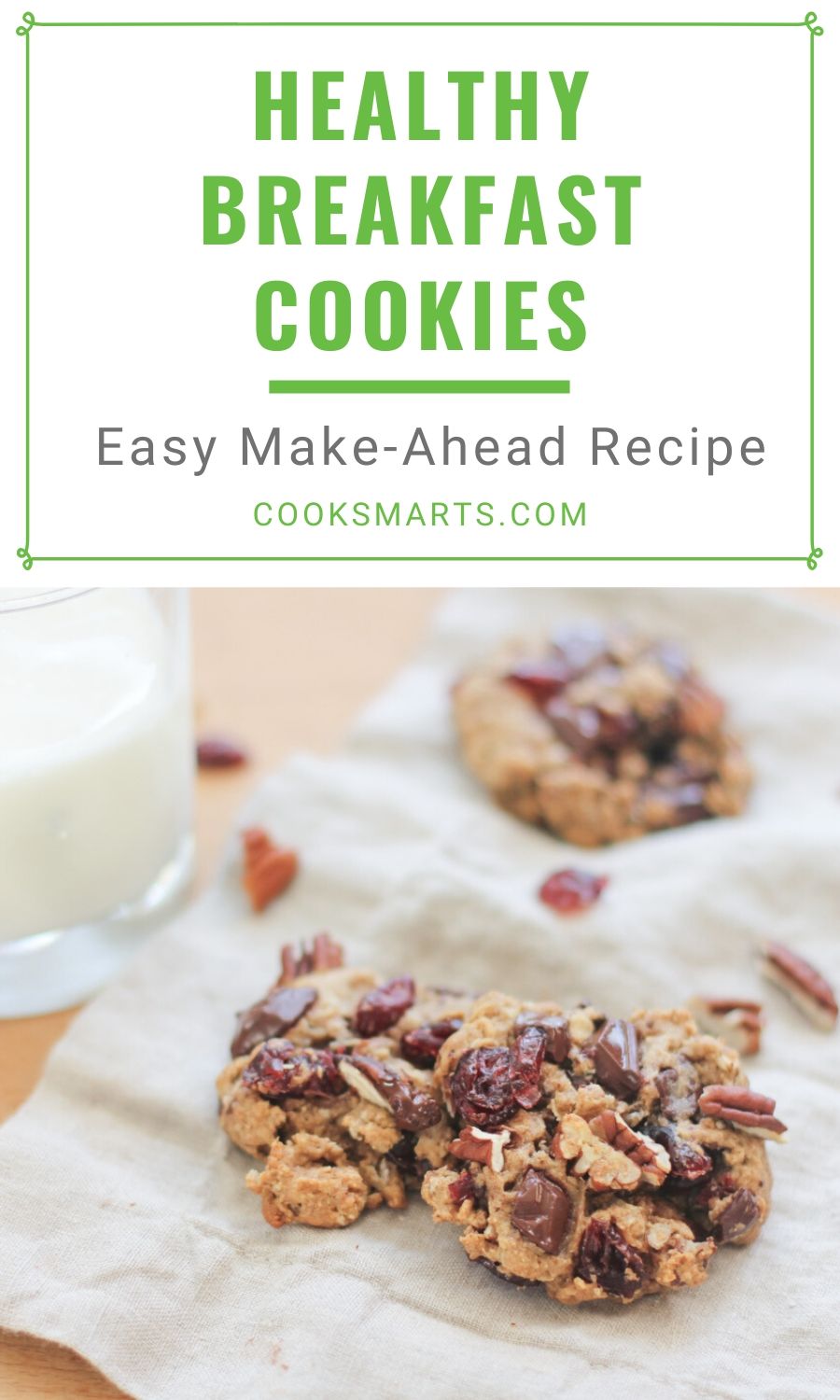 Oatmeal Breakfast Cookies Recipe | Cook Smarts
