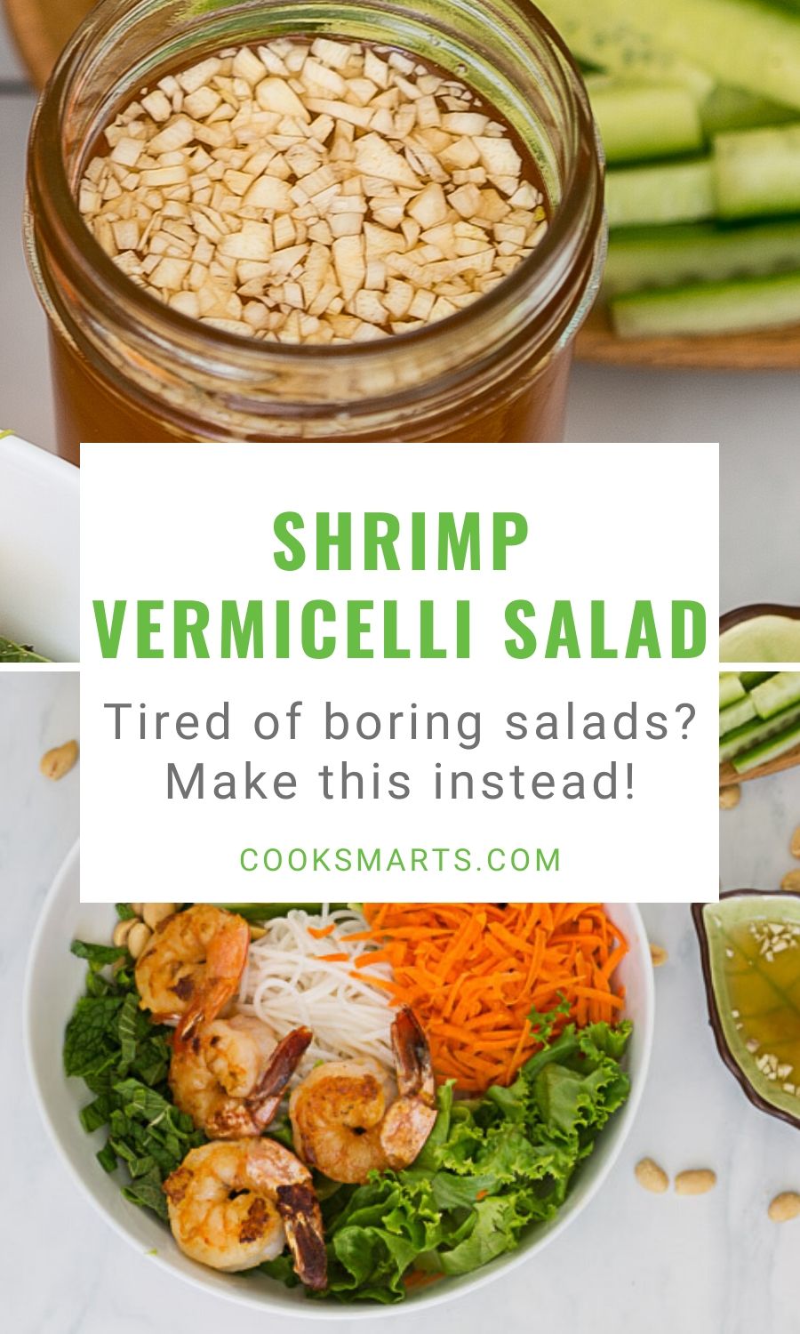 Shrimp Vermicelli Bowls | Cook Smarts