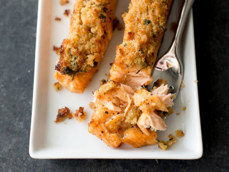 The Best Air Fryer Salmon with Panko Crust Recipe Cook Smarts