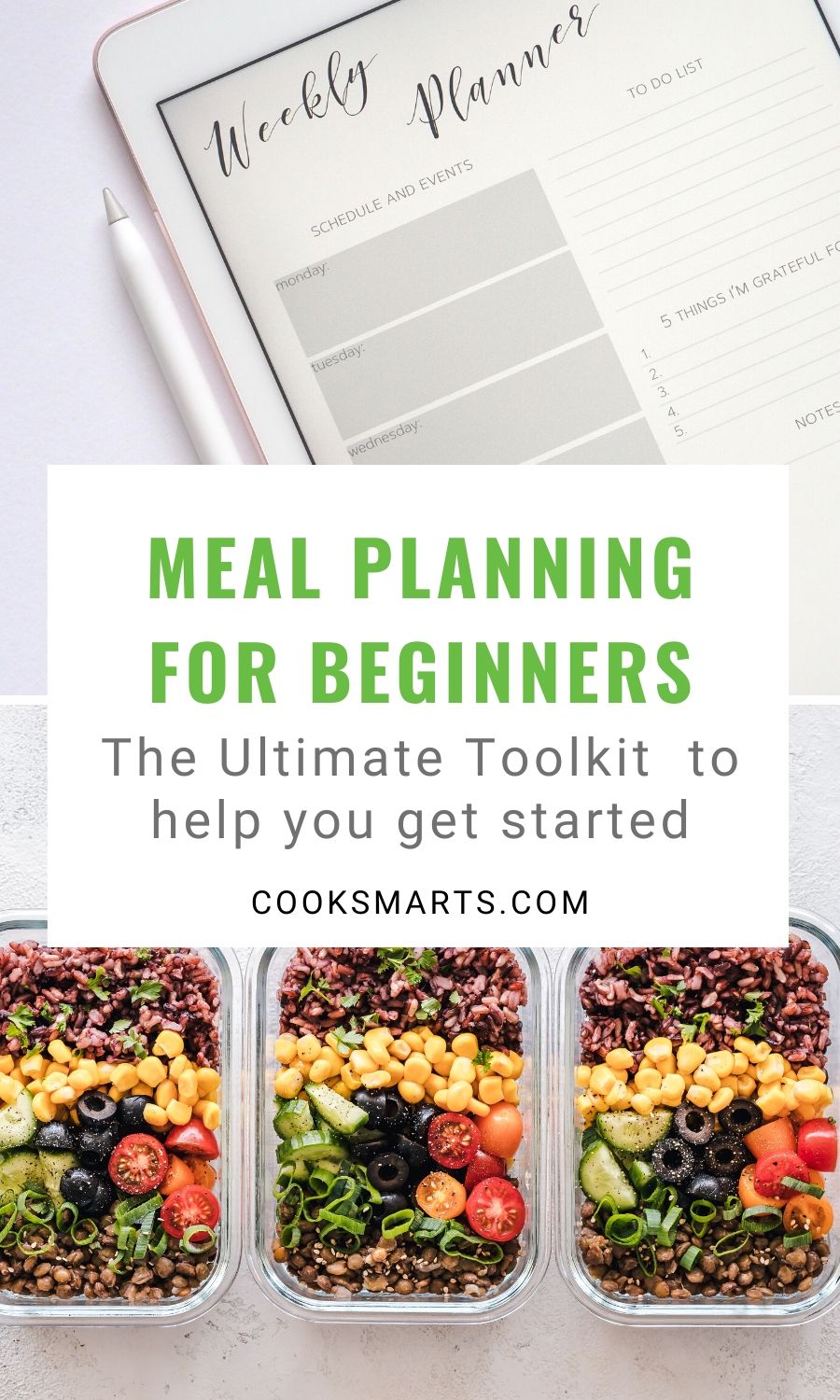 The Best Meal Planning Tools for Cooking Success! | Cook Smarts